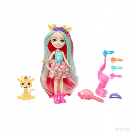 Enchantimals Lalka Żyrafa deluxe HNV29