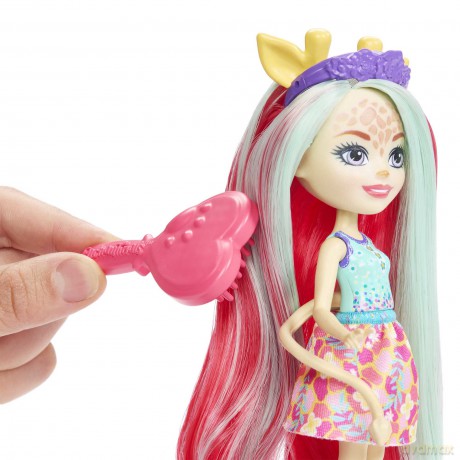 Enchantimals Lalka Żyrafa deluxe HNV29