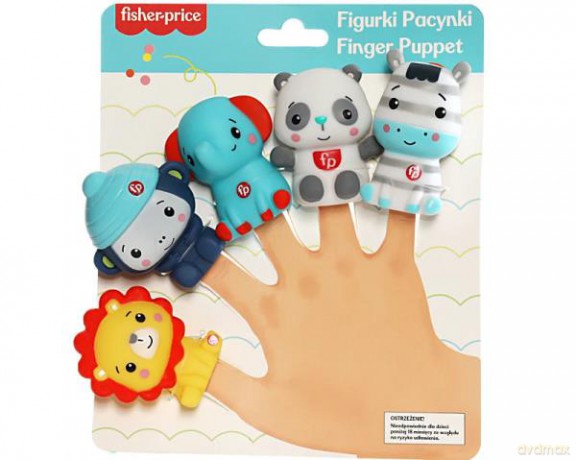 Fisher-Price Zabawka do kąpieli Figurki pacynki 5-pack CFF2201