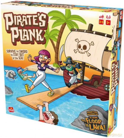 GOLIATH Atak Pirata Pirate's Plank gra 298262 [GRA]