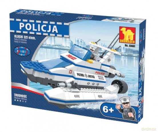 Klocki policja 321el 23601 [KLOCKI]