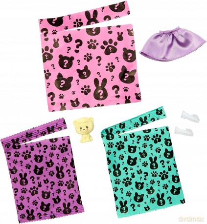 Lalka Barbie Cutie Reveal Chelsea Lew Seria Słodkie stylizacje HKR21