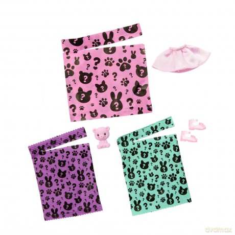 Lalka Barbie Cutie Reveal Chelsea Miś Seria Słodkie stylizacje HKR19