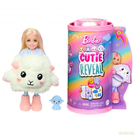 Lalka Barbie Cutie Reveal Chelsea Owieczka Seria Słodkie stylizacje HKR18