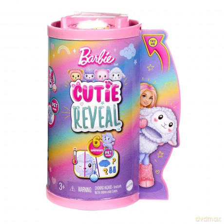 Lalka Barbie Cutie Reveal Chelsea Owieczka Seria Słodkie stylizacje HKR18
