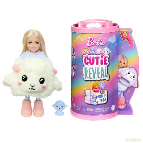 Lalka Barbie Cutie Reveal Chelsea Owieczka Seria Słodkie stylizacje HKR18