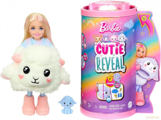 Lalka Barbie Cutie Reveal Chelsea Owieczka Seria Słodkie stylizacje HKR18