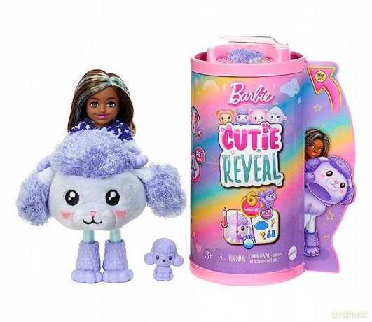 Lalka Barbie Cutie Reveal Chelsea Pudelek Seria Słodkie stylizacje HKR20