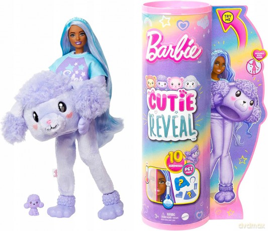 Lalka Barbie Cutie Reveal Pudelek Seria Słodkie stylizacje HKR05
