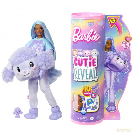 Lalka Barbie Cutie Reveal Pudelek Seria Słodkie stylizacje HKR05