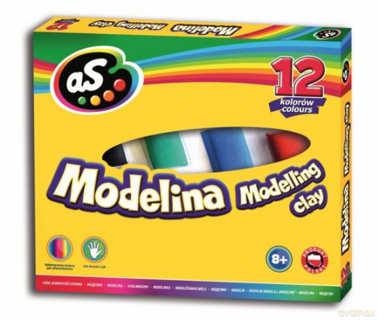 Modelina AS 12 kolorów ASTRA