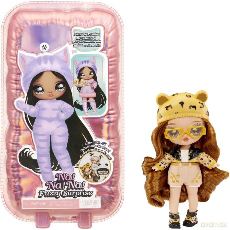 Na! Na! Na! Fuzzy Surprise Lalka Jaguar Girl 591900