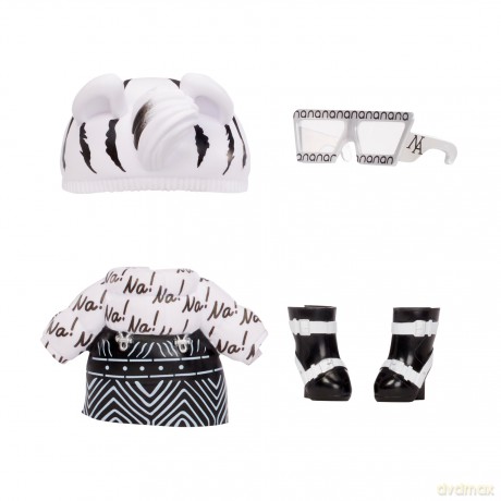 Na! Na! Na! Fuzzy Surprise Lalka Zebra Girl 591948