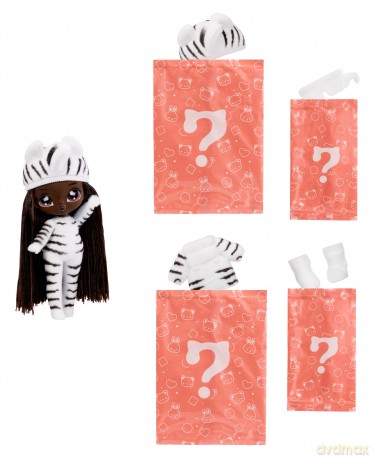 Na! Na! Na! Fuzzy Surprise Lalka Zebra Girl 591948