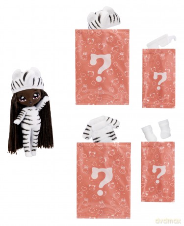 Na! Na! Na! Fuzzy Surprise Lalka Zebra Girl 591948
