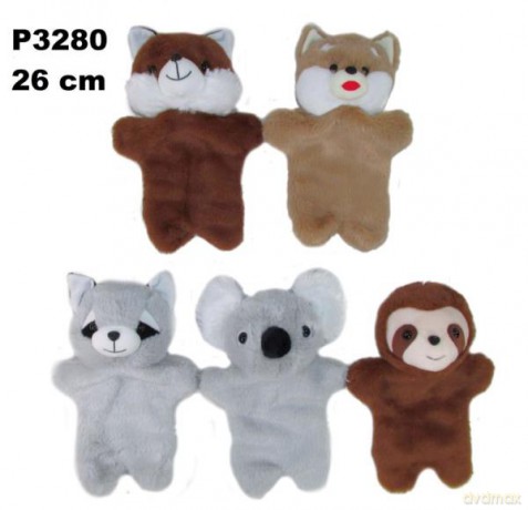 Pacynki 5 wzorów 23cm 164568 mix