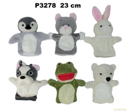 Pacynki 6 wzorów 23cm 164544 mix