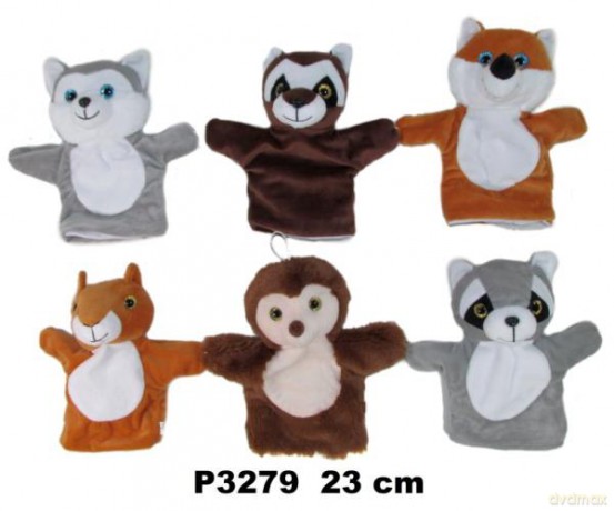 Pacynki 6 wzorów 23cm 164551 mix