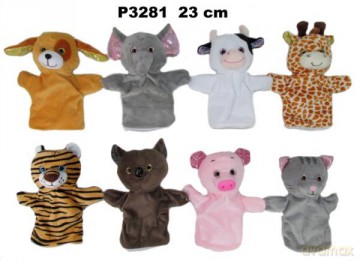 Pacynki 8 wzorów 23cm 164575 mix