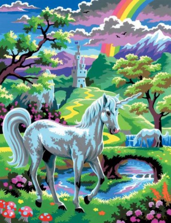 Painting by Numbers Junior Unicorn 0124