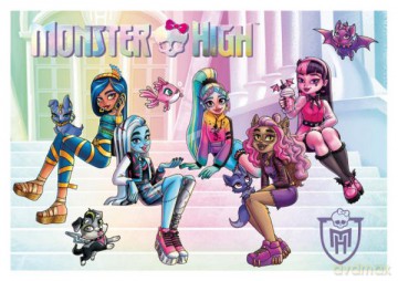 Podkład szkolny dwustronny laminowany MONSTER HIGH