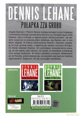 Pułapka zza grobu  -  Dennis Lehane [KSIĄŻKA]