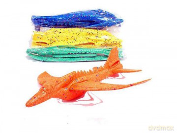 Samolot piankowy Dino 4 kolory mix