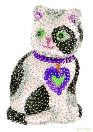 Sequin Art 3D Cat 0501