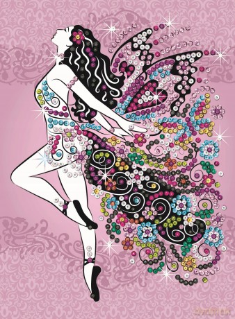 Sequin Art Craft Teen Fairy 1809