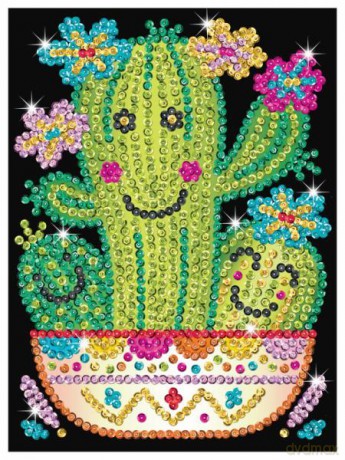 Sequin Art Red Cactus 2108