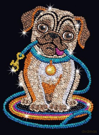 Sequin Art Red Lily Pug 1502