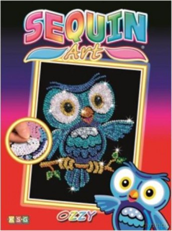 Sequin Art Red Ozzy Owl 1403