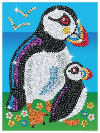 Sequin Art Red Puff i Finn 2102