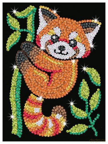 Sequin Art Red Red Panda 2223