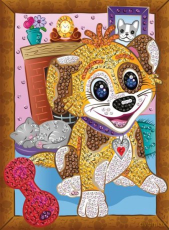 Sequin Art Smoogles Boop the Puppy 1816