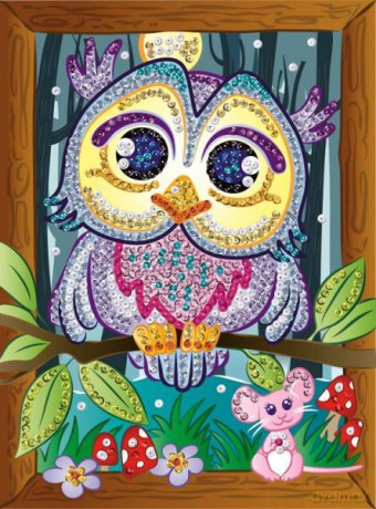 Sequin Art Smoogles Hoot the Owl 1812