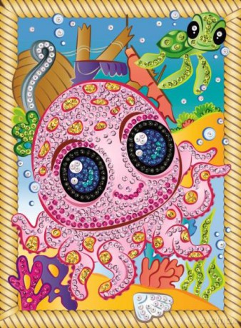 Sequin Art Smoogles Splash the Octopus 1813