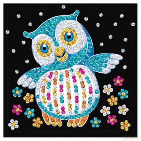 Sequin Art Sowa Owl 2016