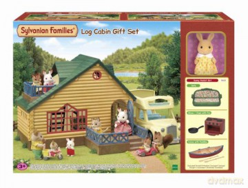 Sylvanian Families Domek z bali z zielonym dachem 05610 [FIGURKA]