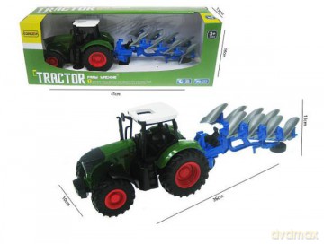Traktor z przyczepą 38cm 9958