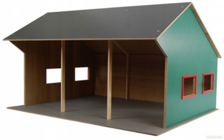 Wiata na 2 traktory 1:16 44x53x37,5cm HIPO [FIGURKA]