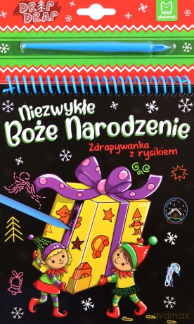 Zdrapywanka z rysikiem. Niezwykłe Boże Narodzenie. [KSIĄŻKA]