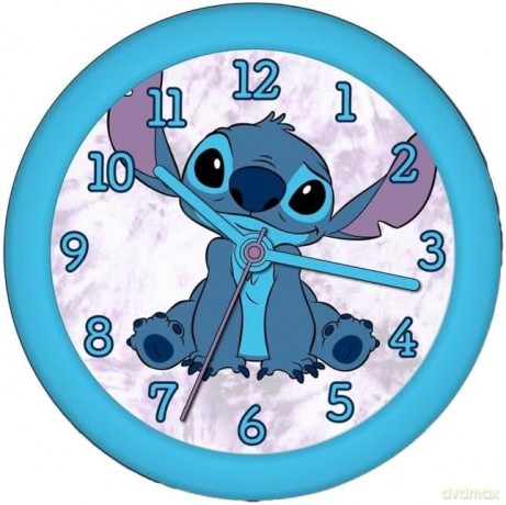 Zegar ścienny 25cm Stitch LAS3015 Kids Euroswan
