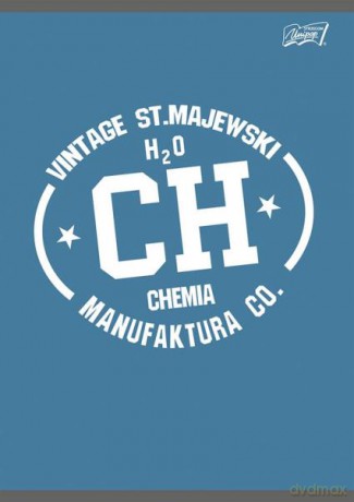 Zeszyt A5 60k krata laminowany CHEMIA - ściaga
