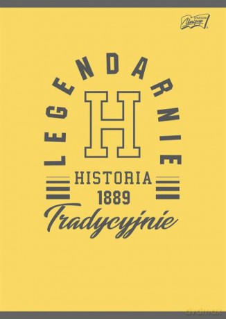 Zeszyt A5 60k krata laminowany HISTORIA - ściaga