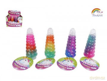 Żel w rogu Jednorożca 13,5cm mix op.12