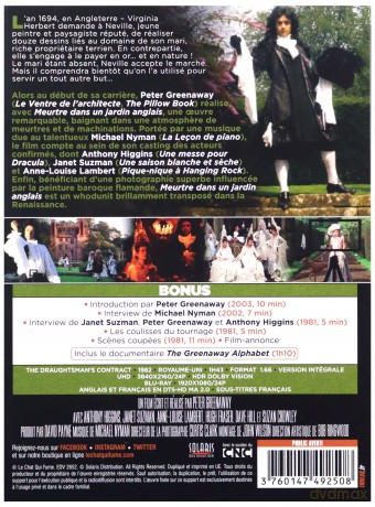 The Draughtsman's Contract (Kontrakt rysownika) [Blu-Ray 4K]+[Blu-Ray]