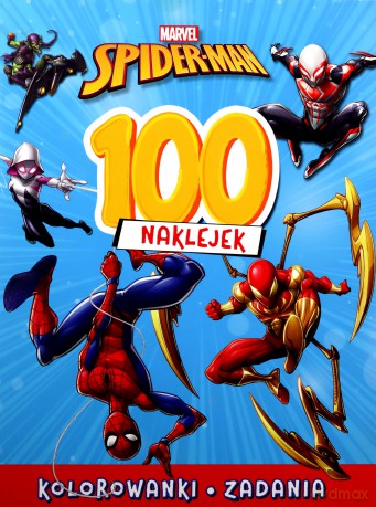 100 naklejek. Marvel Spider-Man [KSIĄŻKA]