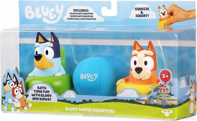 Bluey Figurki do kąpieli 3szt [FIGURKA]