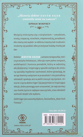Dar. 12 lekcji dzięki którym odmienisz swoje życie - Edith Eger, Magdalena Hermanowska [KSIĄŻKA]